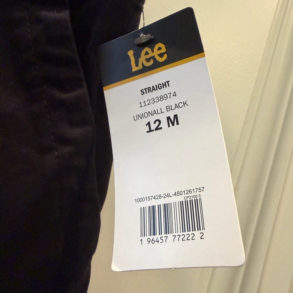 Lee Ultra Lux Comfort With Flex to go Utility pant. Black. Size 12 NWT - Picture 4 of 4